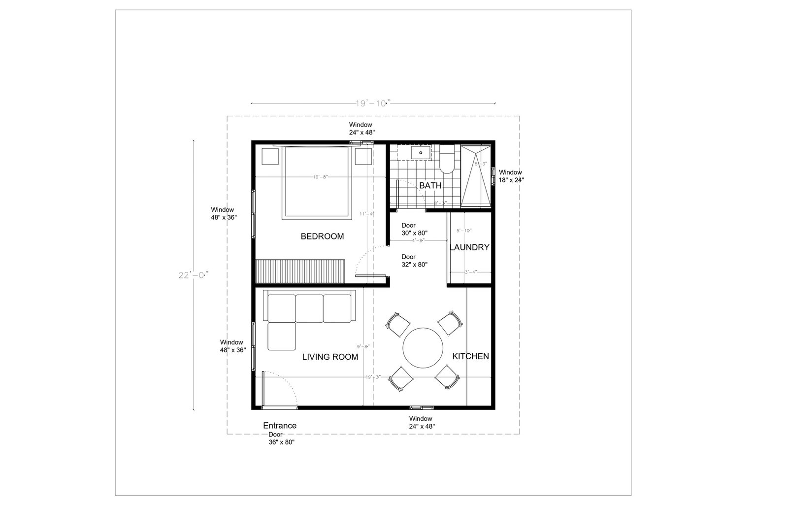 Planta arquitectónica Eloy