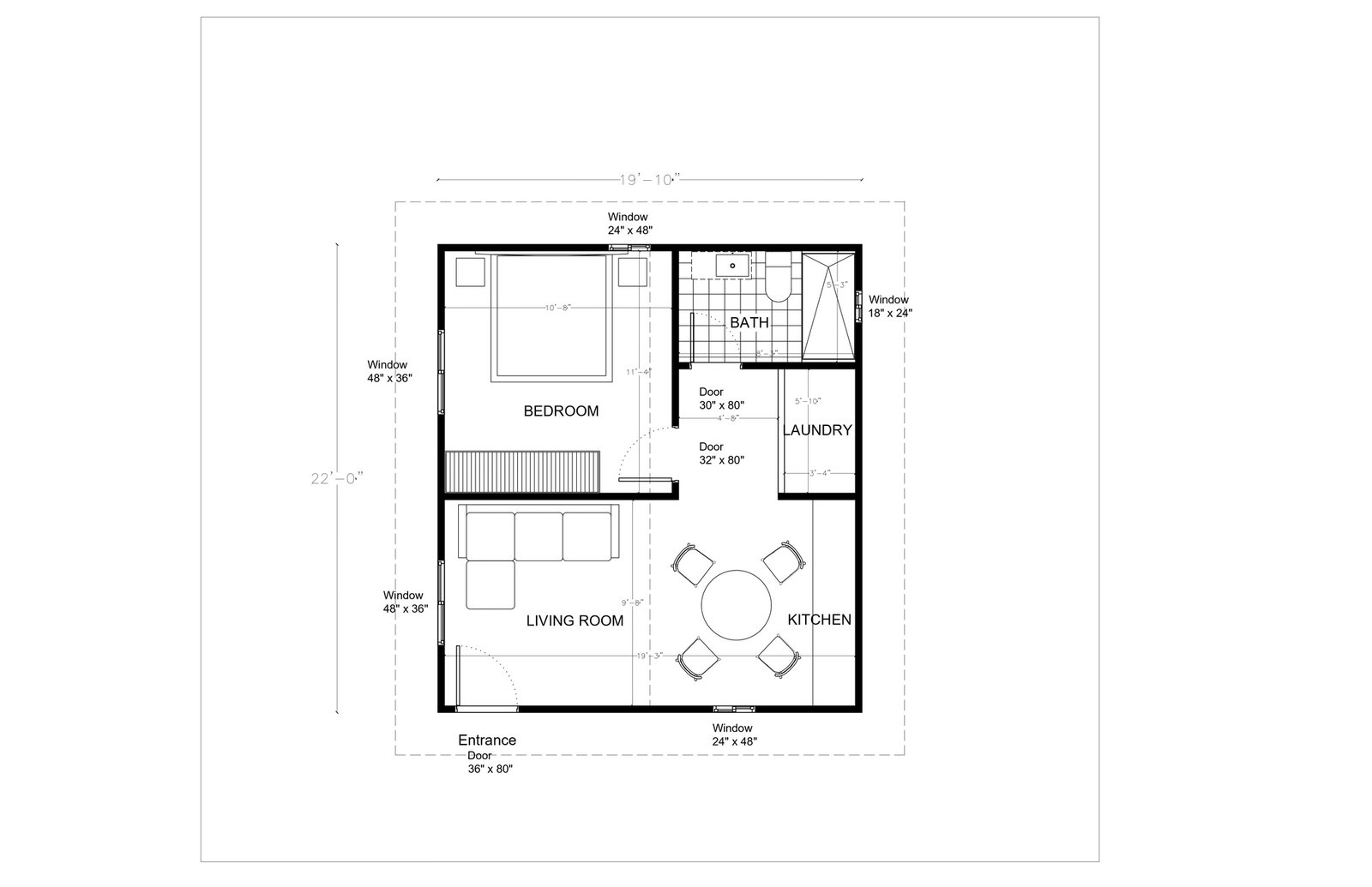 Planta arquitectónica Eloy